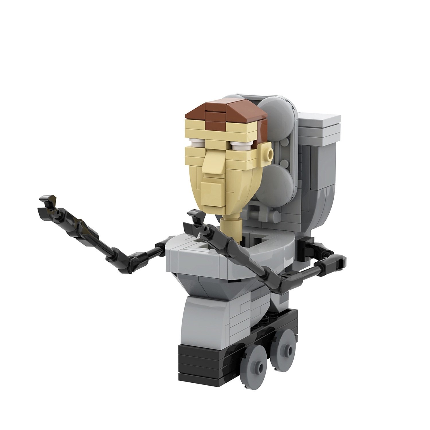 skibidi toaletă super titan sound man building set blocuri de construcție drăguțe creative pentru copii truse cadouri pentru copii (415 buc) pentru cadouri de Crăciun 2025 - $25.99 –P18