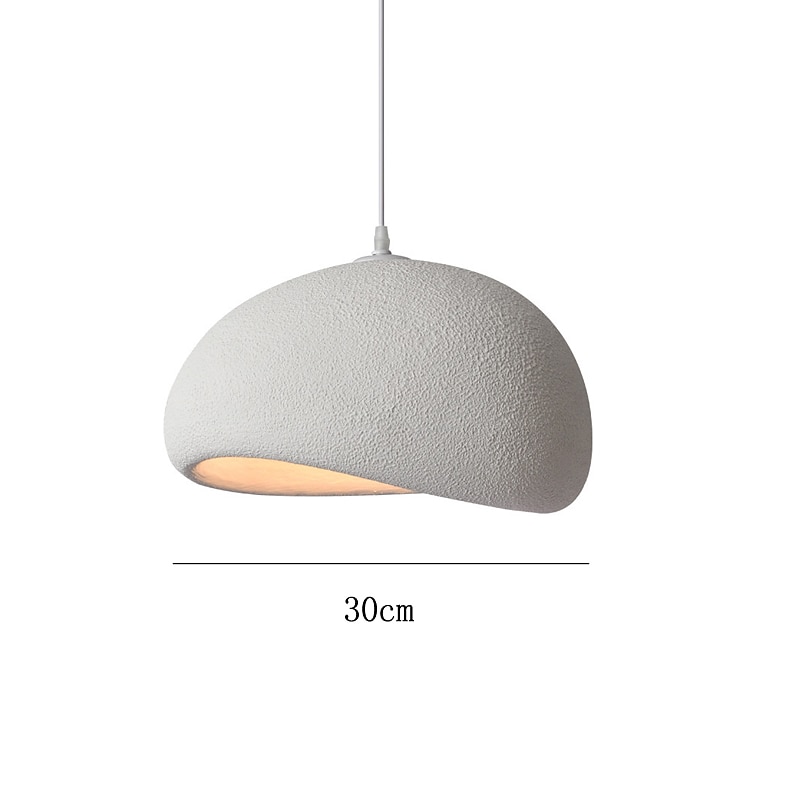 Lampe à suspension LED en résine 30 cm, abat-jour créatif, luminaires de plafond en métal industriel, lustre d'ambiance de style bar créatif pour salon, îlot de cuisine, chambre à coucher 85-265v de 2025 ? $249.99 –P6