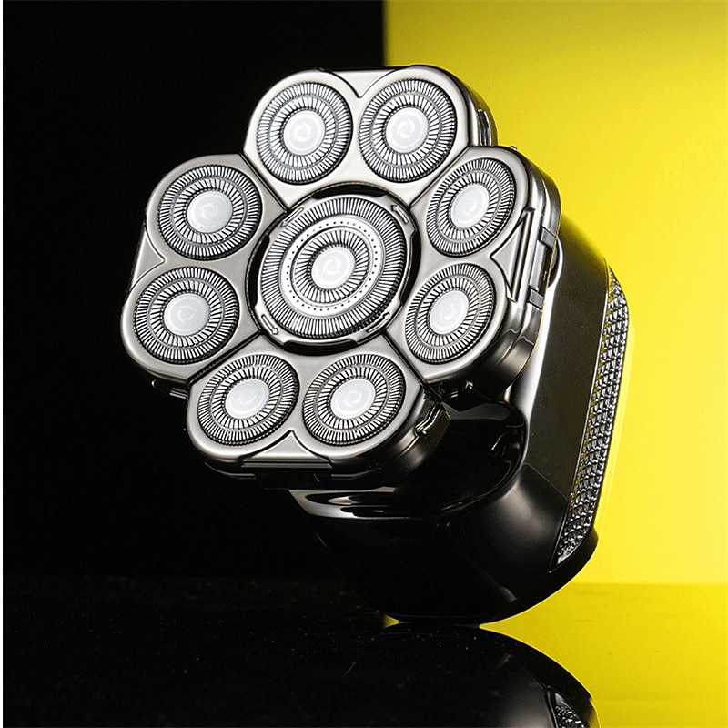 rasoio elettrico da uomo rasoio con testina staccabile rasoio impermeabile tagliacapelli ad aspirazione magnetica trimmer per naso del 2025 a $63.99 –P8
