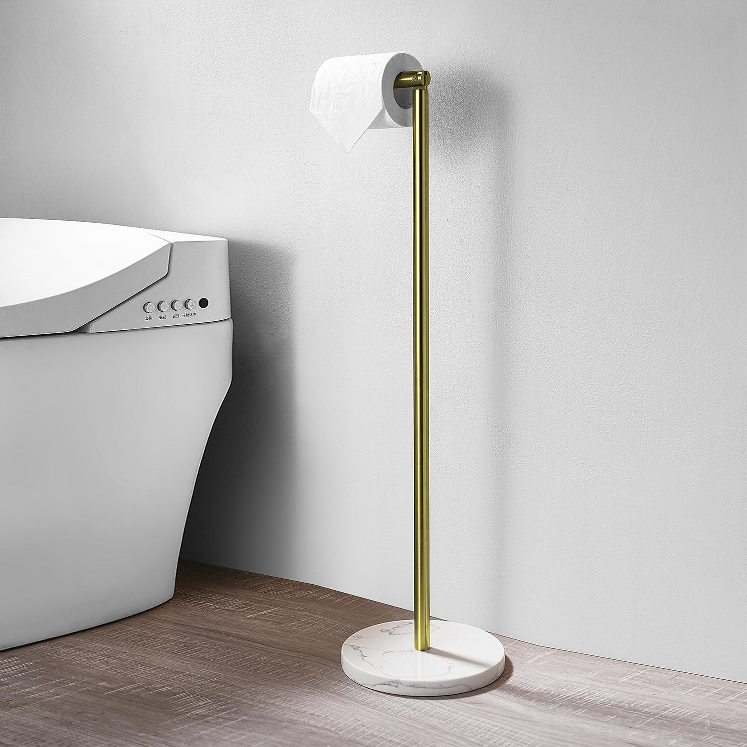 toalettpappershållare badrumshylla justerbar längd hopfällbar infällbar kabel modern modern silikongummi rostfritt stål blandat material 1st - badrumsgolvmonterad 2025 - $67.99 –P1