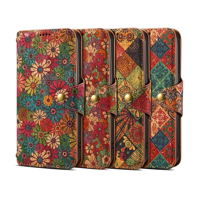 Vintage Mandala Wallet Case for iPhone 16e 16 15 Pro Max Plus 14 13 12 11 Pro Max Plus – Flip Cover with Stand, Magnetic Closure, PU Leather Full Protection 2025 - $25.99 –P4