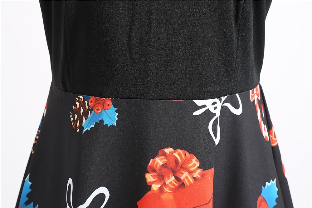 père Noël Robe de Noël Robe De Noël Fantaisie Femme Noël Nouvel an la veille de Noël 1950s Noël Adulte Soirée Noël Réveillon du nouvel an Robe de 2025 ? $21.99 –P17