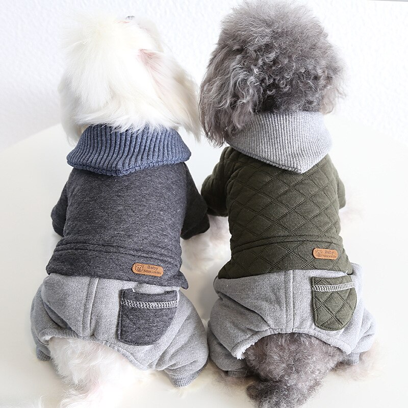 Dog Cat Jumpsuit Fashion Ordinary Winter Soft Washable Comfortable Outdoor Casual Daily Dog Clothing for Bichon Frise Poodle Pomeranian Baby Pet Papillon 2025 - $30.99 –P1
