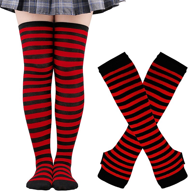 Calcetines hasta rodilla Calcetines de Navidad Mujer Navidad Carnaval Mardi Gras Nochebuena Retro Antiguo Guantes Calcetines 2025 - $15.49 –P13