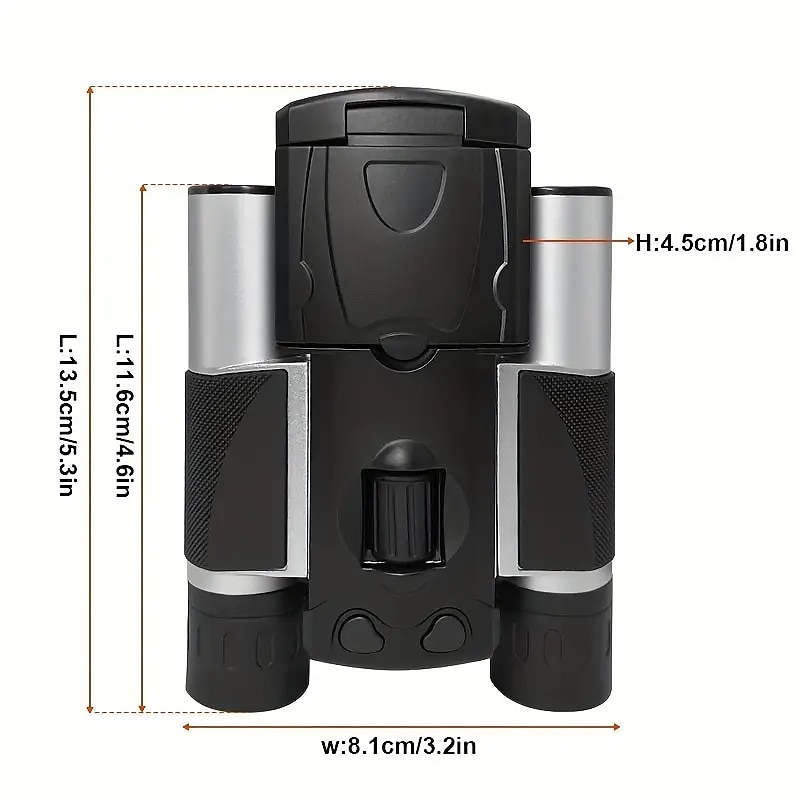Outdoor HD Powerful Binoculars Screen Video Photo Recorder Telescope Zoom 8X Digital Telescope Portable Travel Camping Battery Capacity No TF Card. 2025 - $103.99 –P7
