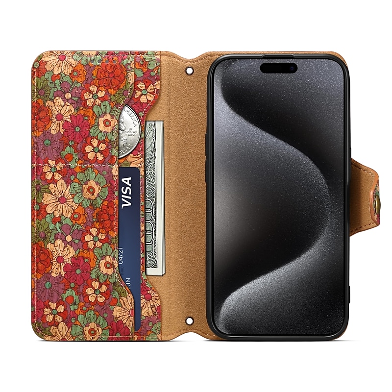 Vintage Mandala Wallet Case for iPhone 16e 16 15 Pro Max Plus 14 13 12 11 Pro Max Plus – Flip Cover with Stand, Magnetic Closure, PU Leather Full Protection 2025 - $25.99 –P13