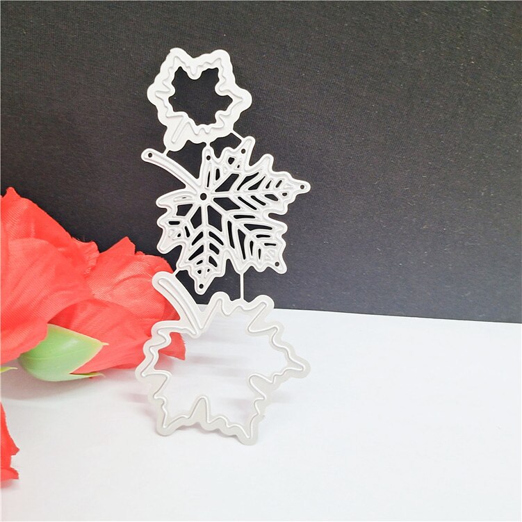 crea bellissime creazioni con le fustelle in metallo per foglie d'acero autunnali, perfette per realizzare cartoline, scrapbooking, timbri & Di più! del 2025 a $13.49 –P5