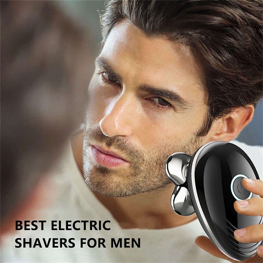 Men Head Shavers  Wet and Dry Detachable Electric Shaver Nose Hair Trimmer Face Brush Grooming Set Rechargeable Razor 2025 - $59.99 –P3