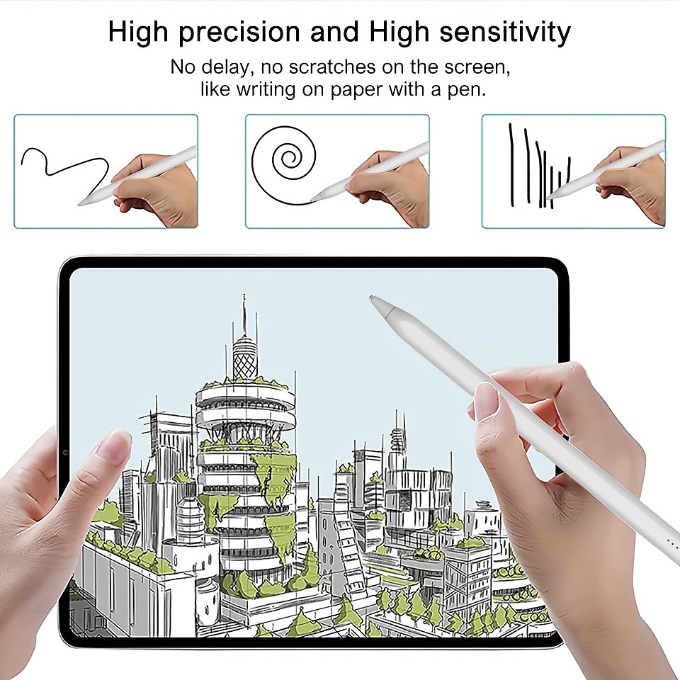 2025年 スタイラスペンは、電話、タブレット、アンドロイド、ios、windows、タッチスクリーン用描画、ipad、iphone、アップルペンシル、サムスン用のユニバーサルタッチペンに最適です。 コレクション – $23.99 –P4