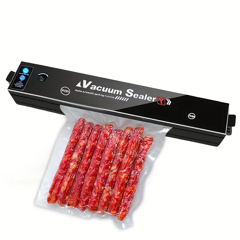 Machine de scellage sous vide automatique-gardez les aliments frais plus longtemps avec 10 sacs gratuits voyants LED & système d'étanchéité à l'air de 2025 ? $27.99 –P3