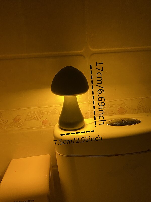 LED Desktop Creative Mushroom Table Lamp Three Color Rechargeable Table Lamp Bedroom bedside Night Lamp Dimmable LED Lighting Creative Home Decoration Table Lamp Unique Family Warm Gift Retro Atmosphere Lamp 2025 - $40.99 –P6