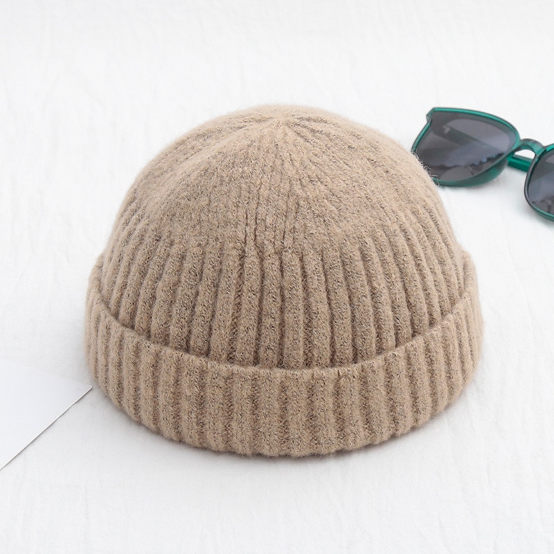 Hombre Sombrero de Beanie Gorro de pescador Gorro de arrastre Gorra de reloj Gorros Amarillo Claro Negro Algodón Deportes Viaje Enrollar el borde Exterior Vacaciones Plano Resistente al Viento 2025 - $11.49 –P3