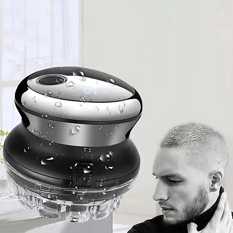ماكينة قص الشعر للرجال لقص الشعر، شاشة LED لاسلكية قابلة لإعادة الشحن، ماكينة تشذيب الشعر المعدنية للجسم، مجموعة العناية باللحية، ماكينة حلاقة احترافية 2025 - $44.99 –P2