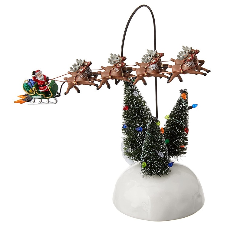 Figura de resina de farolillo nacional de Navidad, casa de vacaciones pintada a mano, regalo de exhibición de pueblo, decoración del hogar de Navidad, regalo de Navidad 2025 - $13.99 –P8
