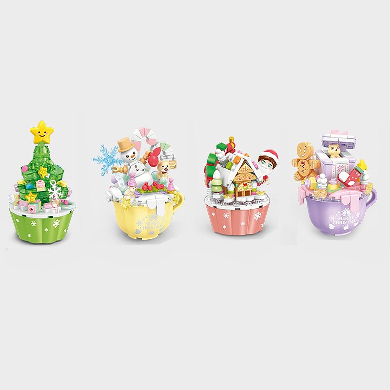 Festival Series Crystal Festival Tree Building Blocks Toy Crystal Festival Tree Music Box Creative Puzzle Assembly Toys Festival Gift Halloween/Thanksgiving Day/Festival gift 2025 - $55.99 –P9