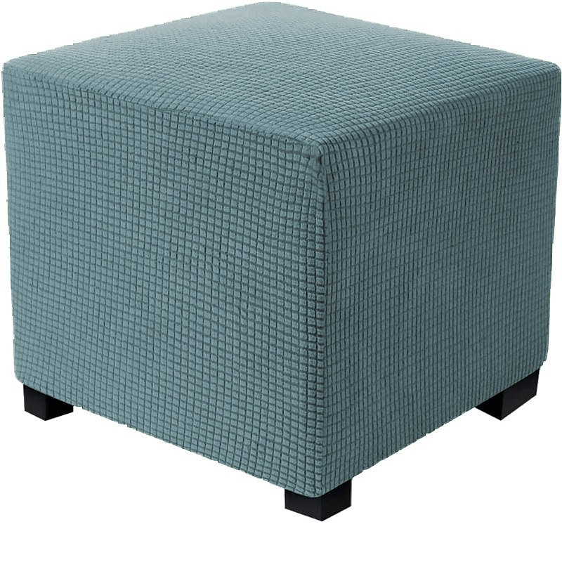 Stretch Ottoman Cover Square Ottoman Slipcovers Rectangular Foldable Storage Stool Cover Bench Cover Furniture Protector Soft Slipcover with Elastic Bottom 2025 - $26.99 –P6