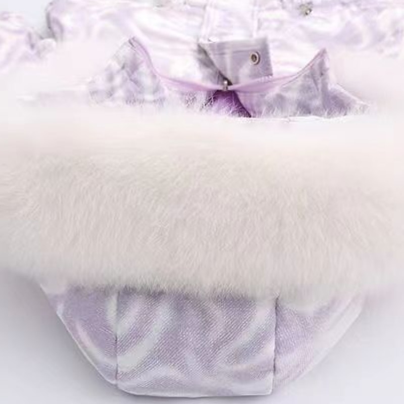 Barn Flickor Ner Pufferjacka för barn Aktiv Dragkedja Skola Täcka Ytterkläder 4-13 år Vinter Leopardlila leopardmönstrat*grönt Leopardmönstrat*rosa 2025 - $49.99 –P18