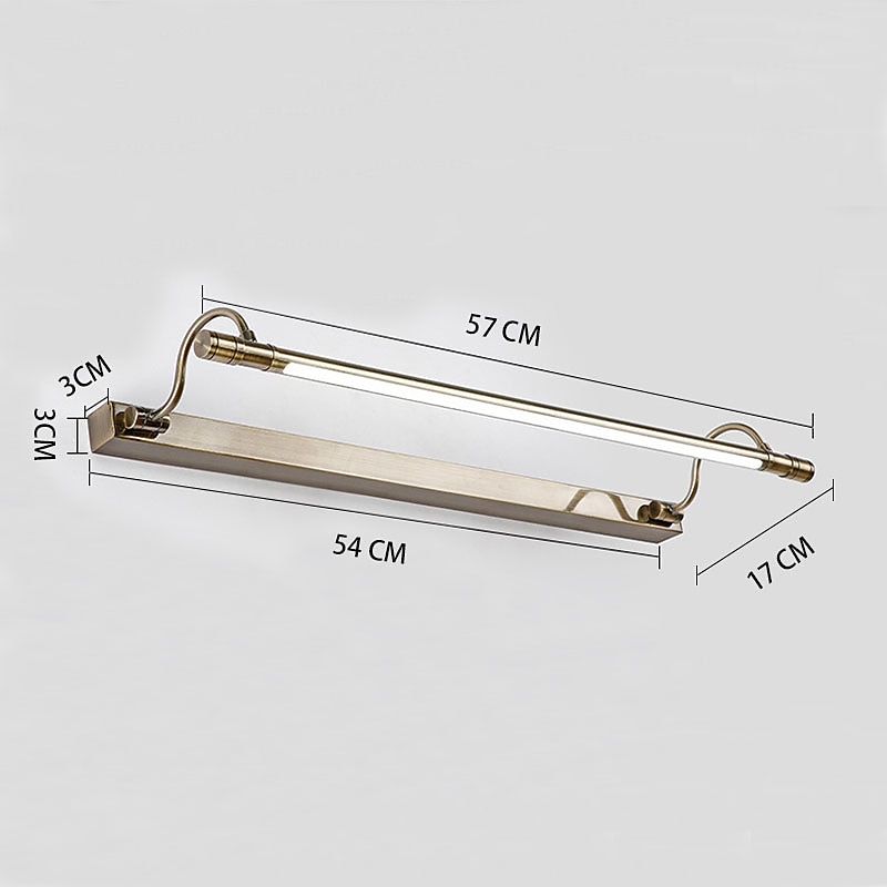 Innendørs LED Nordisk stil Vegglamper Vanity-lamper Innendørs vegglamper Soverom Baderom Metall Vegglampe 110-240 V 2025 - $149.99 –P1