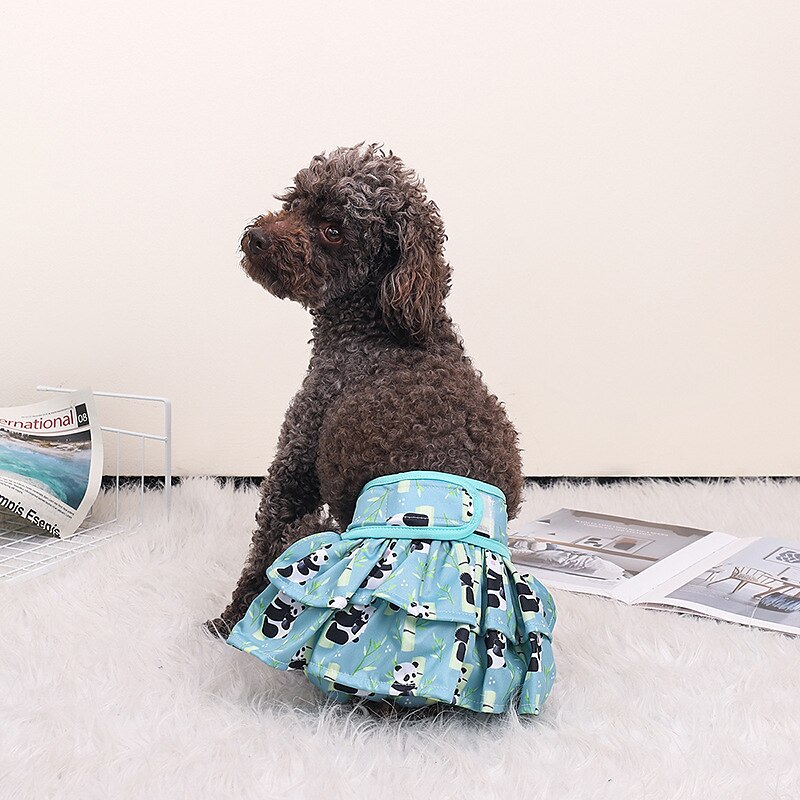 Câini Pisici Pantaloni menstruali fiziologici pentru câini Modă Casual Respirabil Απαλό Lavabil Comfortabil Pat Casul / Zilnic Îmbrăcăminte pentru câini for Pomeran un Animalut Fluture Small 2025 - $23.99 –P6