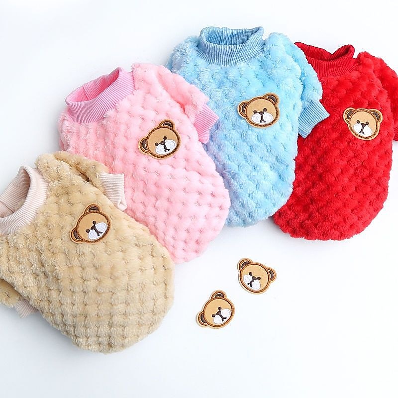 Cachorros Gatos Pijamas Moda Estilo bonito Inverno Macio Lavável Confortável Interior Casual / Diário Roupas para cães for Bichon Frise Poodle Pomerânia Animais de Pequeno Porte Borboleta de 2025 por $15.49 –P1