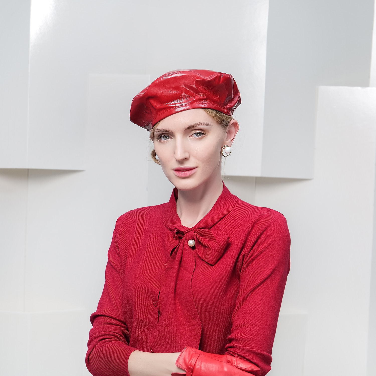 Solid Color Retro leatherette Hats with Pure Color 1PC Special Occasion / Daily Wear Headpiece 2025 - $32.99 –P9