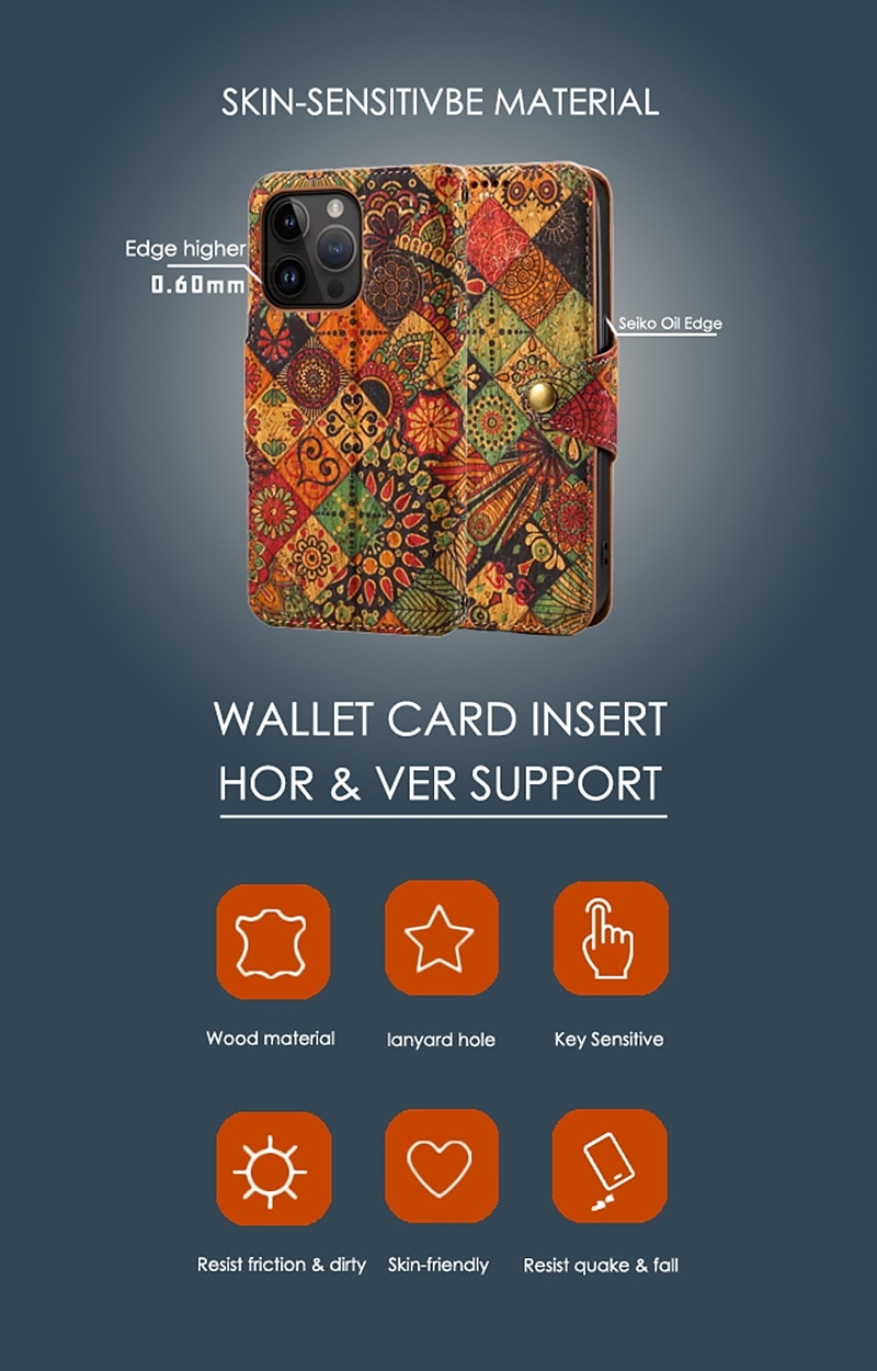 Vintage Mandala Wallet Case for iPhone 16e 16 15 Pro Max Plus 14 13 12 11 Pro Max Plus – Flip Cover with Stand, Magnetic Closure, PU Leather Full Protection 2025 - $25.99 –P1