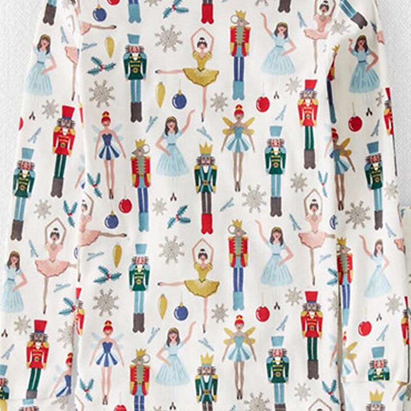 Flickor 3D Tecknat Julpyjamas Juluppsättningar Pyjamasset Långärmad 3D-tryck Höst Vinter Aktiv Mode söt stil Barn 4 år + Rund hals Hem Casual Inomhus Normal 2025 - $16.49 –P4