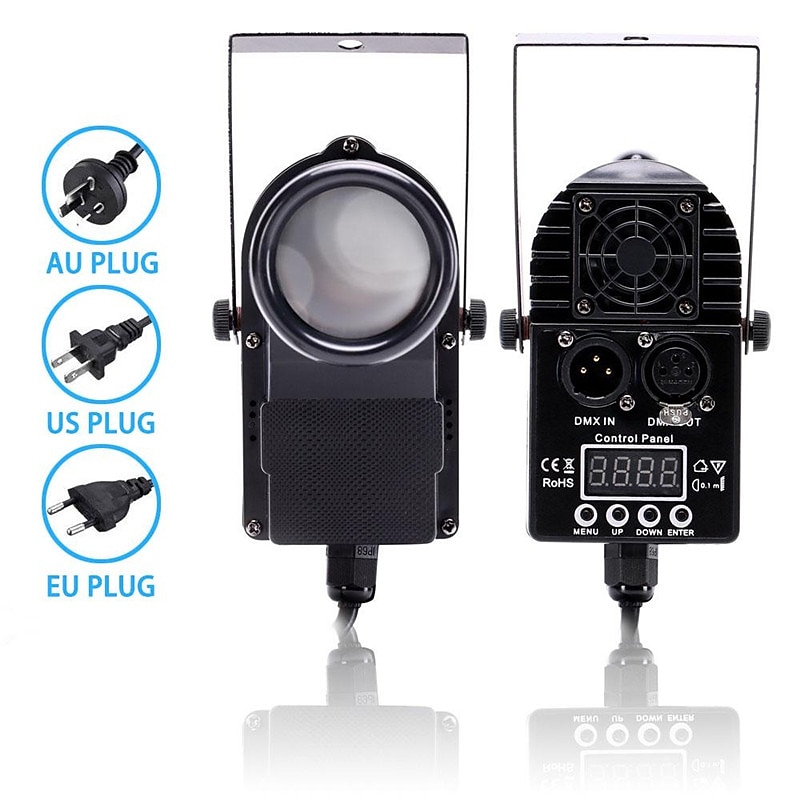 uking 1 stks 30 w rgb podium licht led spot bewegende kop dmx disco dj party stemgestuurde led podium licht 2025 - $52.99 –P6
