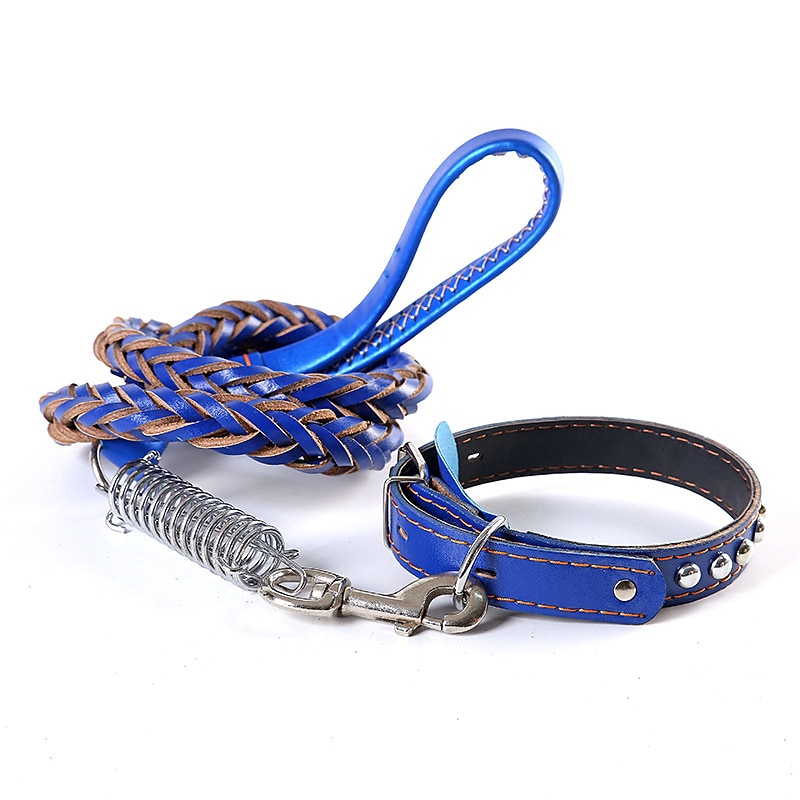 Perros Gatos Cuello Correas Ajustable Portátil Duradero Exterior Paseo 2025 - $22.99 –P4