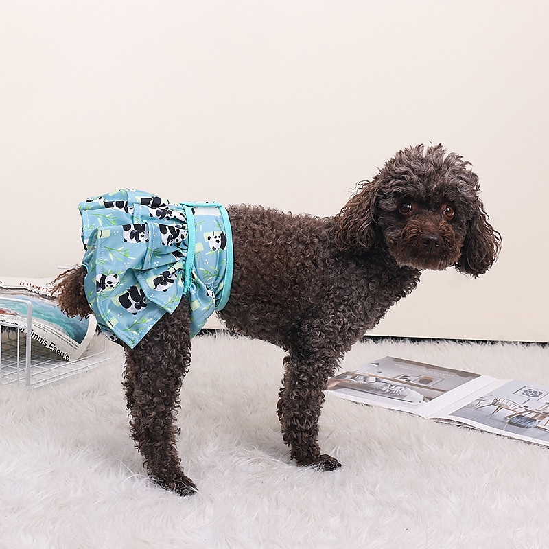 Câini Pisici Pantaloni menstruali fiziologici pentru câini Modă Casual Respirabil Απαλό Lavabil Comfortabil Pat Casul / Zilnic Îmbrăcăminte pentru câini for Pomeran un Animalut Fluture Small 2025 - $23.99 –P3