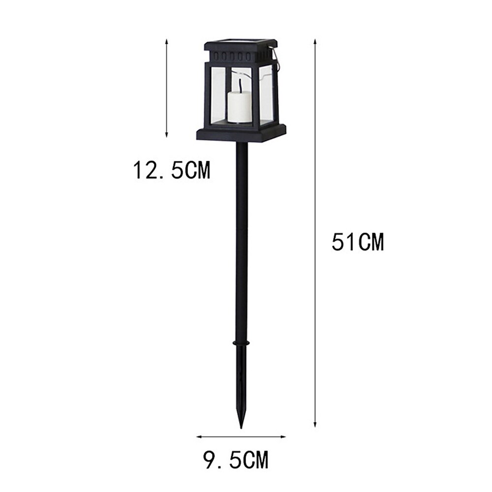 2stk 1stk solcelledrevet bakkemontert dobbeltbruk utendørs hage landskapslampe retro palasslampe vindlampe feriefest lyslampe 2025 - $19.99 –P2