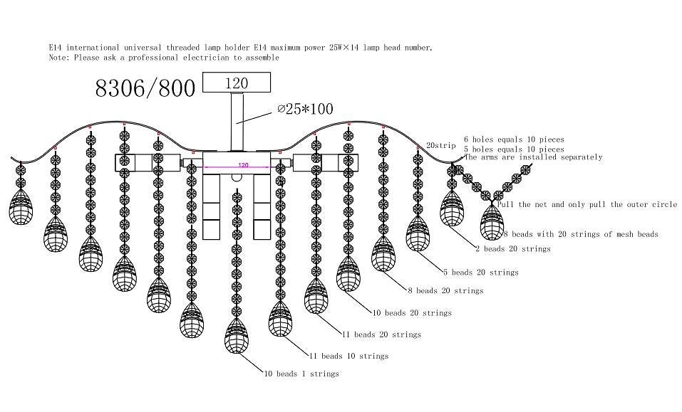 светодиодные люстры, современная роскошь, 42/50/60/80 см, 6/6/12/14-светлый золотой кристалл для домашнего интерьера, кухни, спальни, железное искусство, лампа на ветке дерева, креативная лампа, свет теплого белого цвета, 110-240 В 2025 - $326.79 –P10