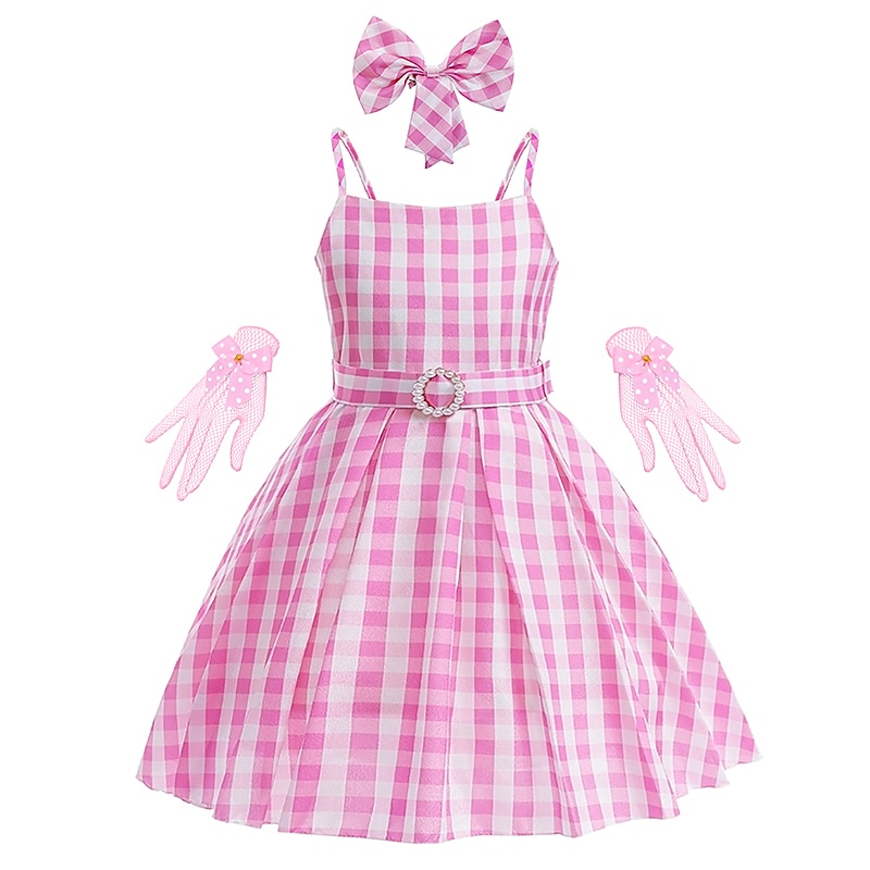 păpuşă Rochii Costum Cosplay Mănuși Retro / vintage Roz Aprins for Fete Pentru copii Zuia Copiilor Mascaradă 2026 - $41.99 –P3