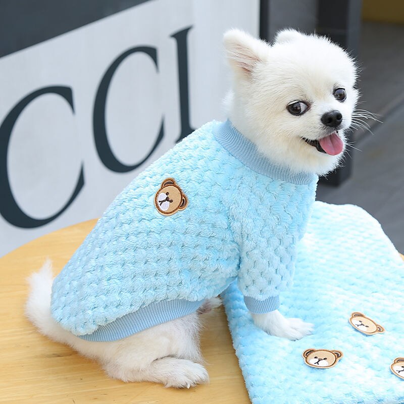 Cachorros Gatos Pijamas Moda Estilo bonito Inverno Macio Lavável Confortável Interior Casual / Diário Roupas para cães for Bichon Frise Poodle Pomerânia Animais de Pequeno Porte Borboleta de 2025 por $15.49 –P5