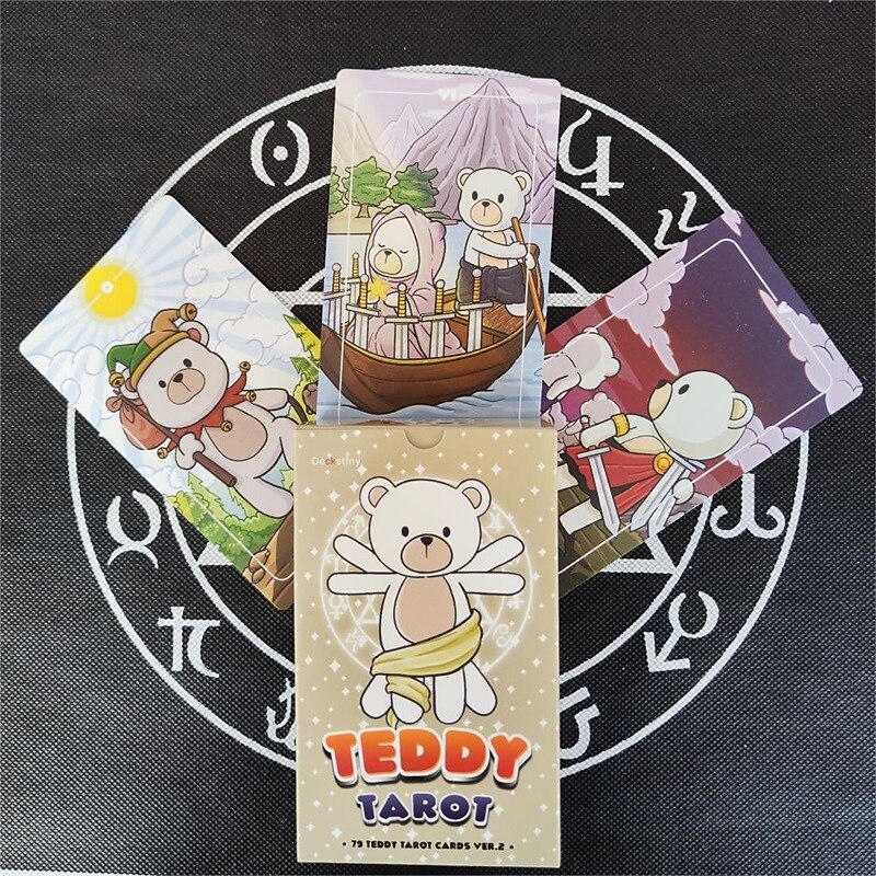 English Tarot 12 * 7 Cm Large Tarot Deck With Paper Instructions 2025 - $16.99 –P17