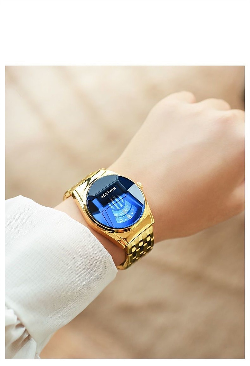 New Bestwin Dr. Tong Brand Men'S Watch Automatic Black Technology Student Watch Jittery Net Red Quartz Waterproof Men'S Wristwatch 2025 - $20.99 –P7