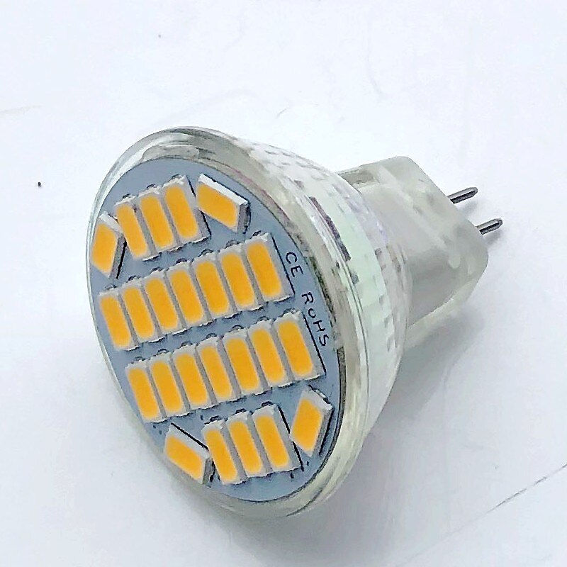 10 قطع 6 قطع mr11 3 واط أدى ضوء الكشاف 250-300 lm 24 الخرز أدى smd 5730 ac/dc 12-24 فولت 2025 - $32.99 –P2