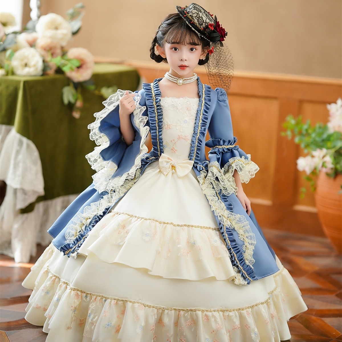 Costume Retro Style Dress For Girls Vintage Style Little Girl Dresses Sold On Temu United States Costume Retro Style Dress For Girls Vintage Style Little Girl Dresses Sold On Temu United States