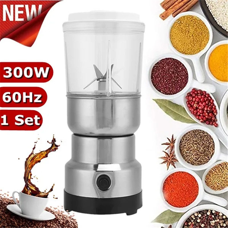 Stainless Steel Electric Seasoning Spice Coffee Grinder Multifunction Food  Processors Smash Machine coffee grinder machine