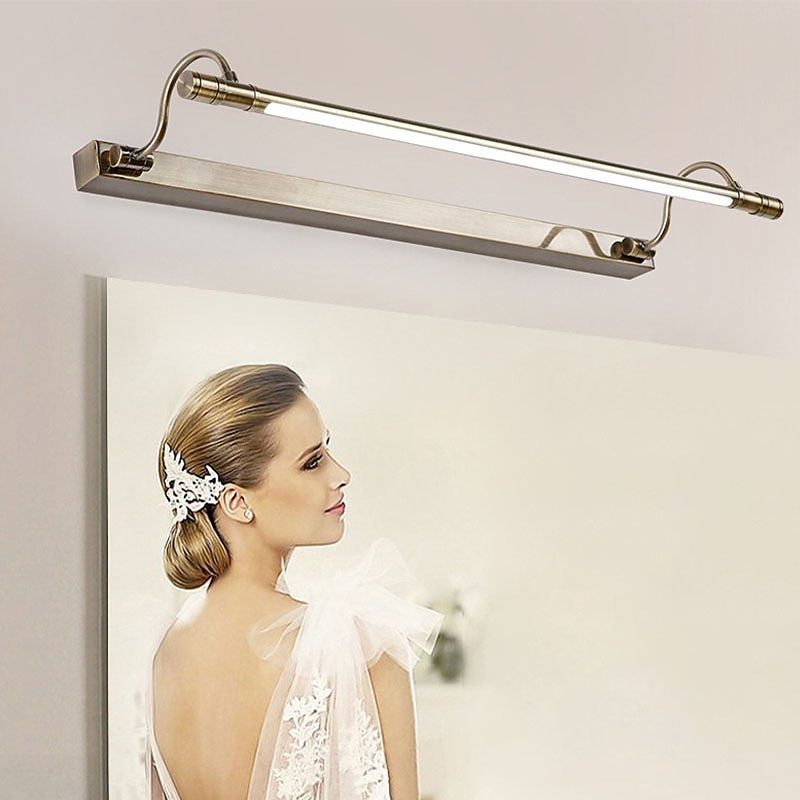 Innendørs LED Nordisk stil Vegglamper Vanity-lamper Innendørs vegglamper Soverom Baderom Metall Vegglampe 110-240 V 2025 - $149.99 –P8