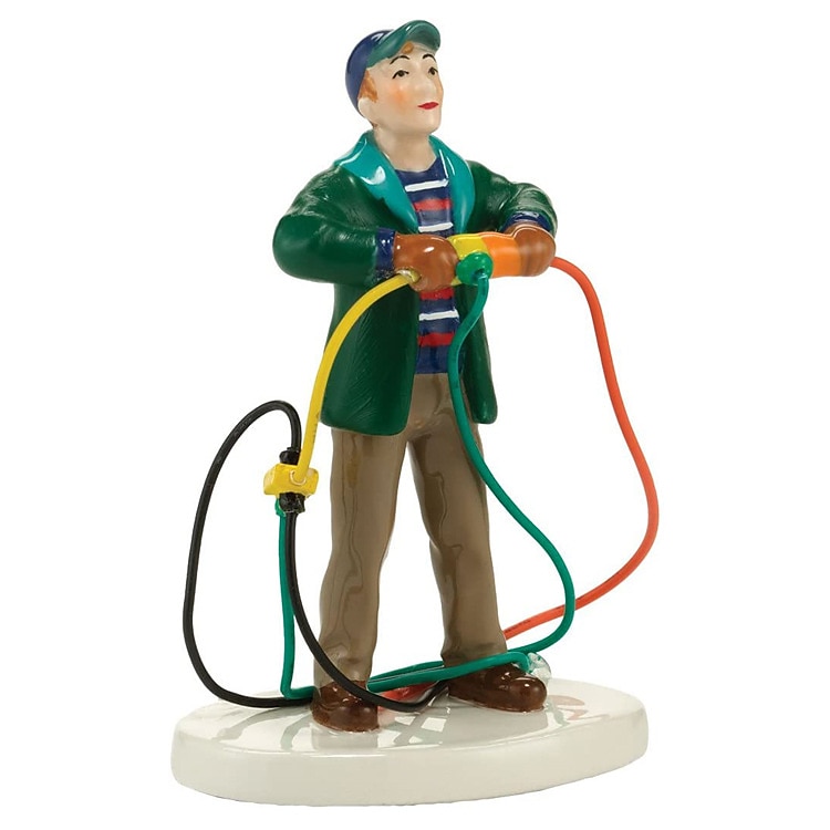 Figura de resina de farolillo nacional de Navidad, casa de vacaciones pintada a mano, regalo de exhibición de pueblo, decoración del hogar de Navidad, regalo de Navidad 2025 - $13.99 –P11