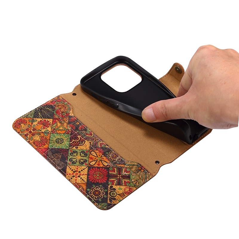 Vintage Mandala Wallet Case for iPhone 16e 16 15 Pro Max Plus 14 13 12 11 Pro Max Plus – Flip Cover with Stand, Magnetic Closure, PU Leather Full Protection 2025 - $25.99 –P15