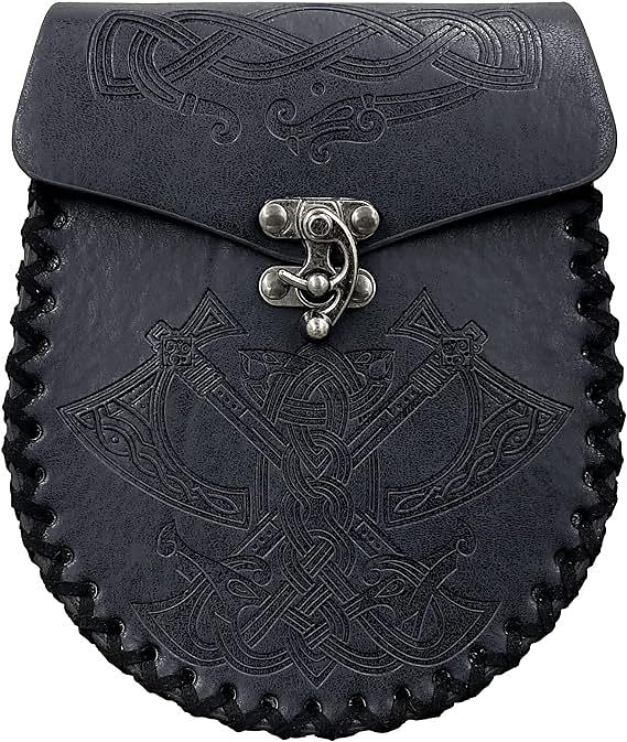 Medieval Cinturón Vikingo Unisexo Celta Vikingo Víspera de Todos los Santos Carnaval Rendimiento Fiesta LARP Adulto Cinturón Maleta 2025 - $32.99 –P5
