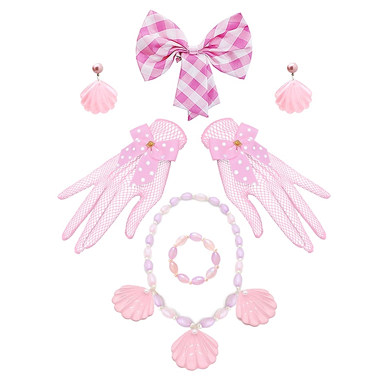 păpuşă Rochii Costum Cosplay Mănuși Retro / vintage Roz Aprins for Fete Pentru copii Zuia Copiilor Mascaradă 2026 - $41.99 –P7