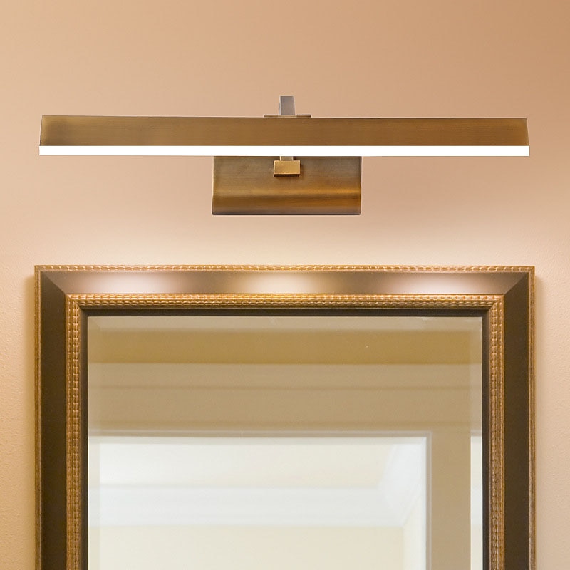 Luces de espejo,luz de espejo de baño vintage con interruptor,lámpara de baño,luces de espejo de tocador para iluminación de tocador,lámpara de pared interior ip44 luz de maquillaje giratoria lámparas 2025 - $165.99 –P7