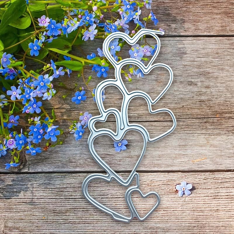 Kreieren Sie wunderschöne Bastelarbeiten mit Metall-Stanzformen für Grußkarten mit Liebesmotiv, perfekt zum Basteln von Karten, Scrapbooking und Stempeln & mehr! 2025 - $12.49 –P6