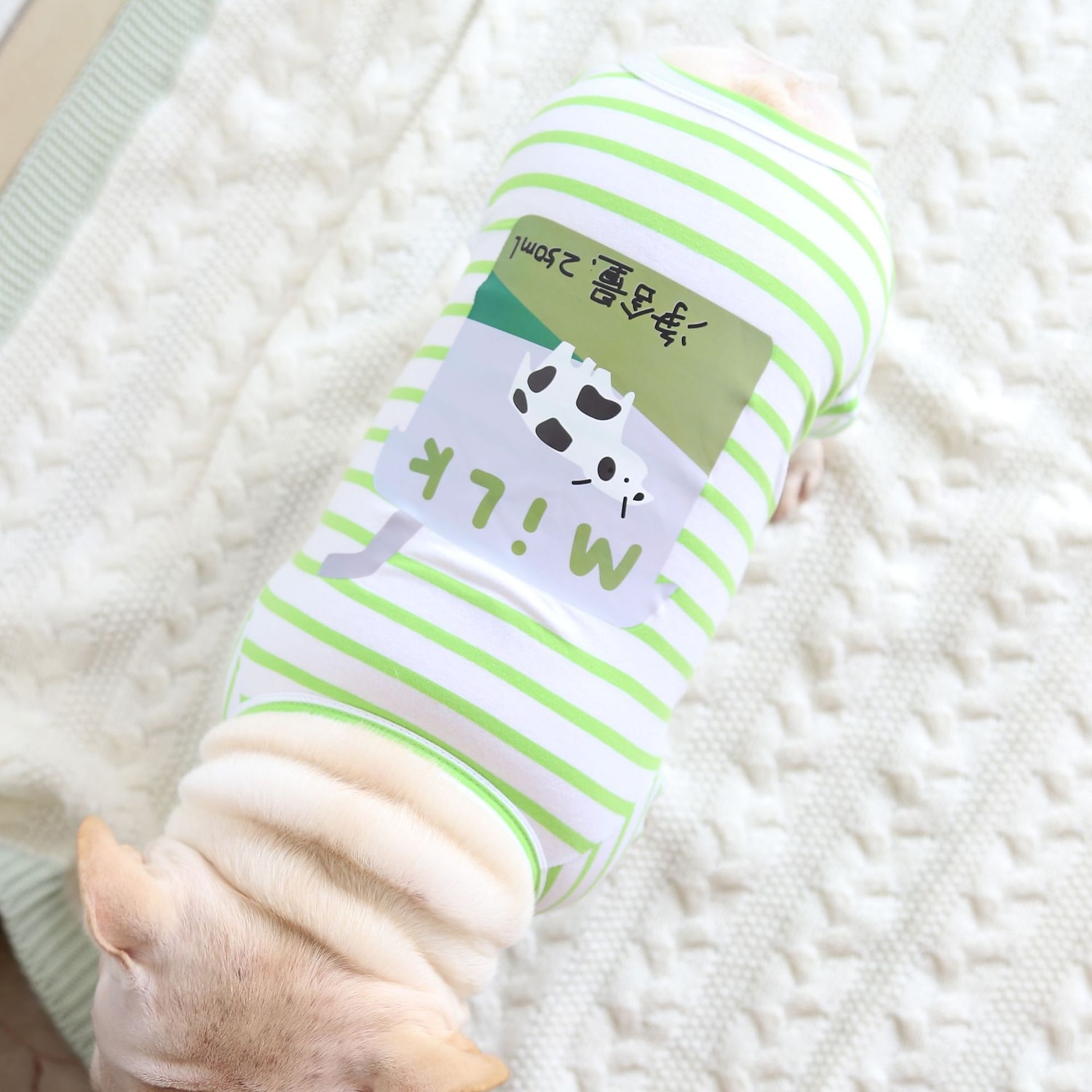 Hunde Katzen Pyjamas Modisch Kuschelig Winter Weich Waschbar Komfortabel Innen Casual Hundebekleidung for Bichon Frise Pudel Spitz kleines Haustier Schmetterling 2025 - $26.99 –P7