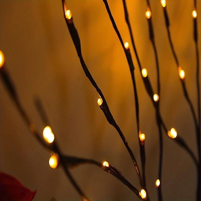 3 Pack 27" Brown Lighted Twig Branches Pathway Light 60 LED Battery Operated Warm White Bulbs for Outdoor and Indoor Holiday Christmas Family Wedding 2025 - $9.99 –P9