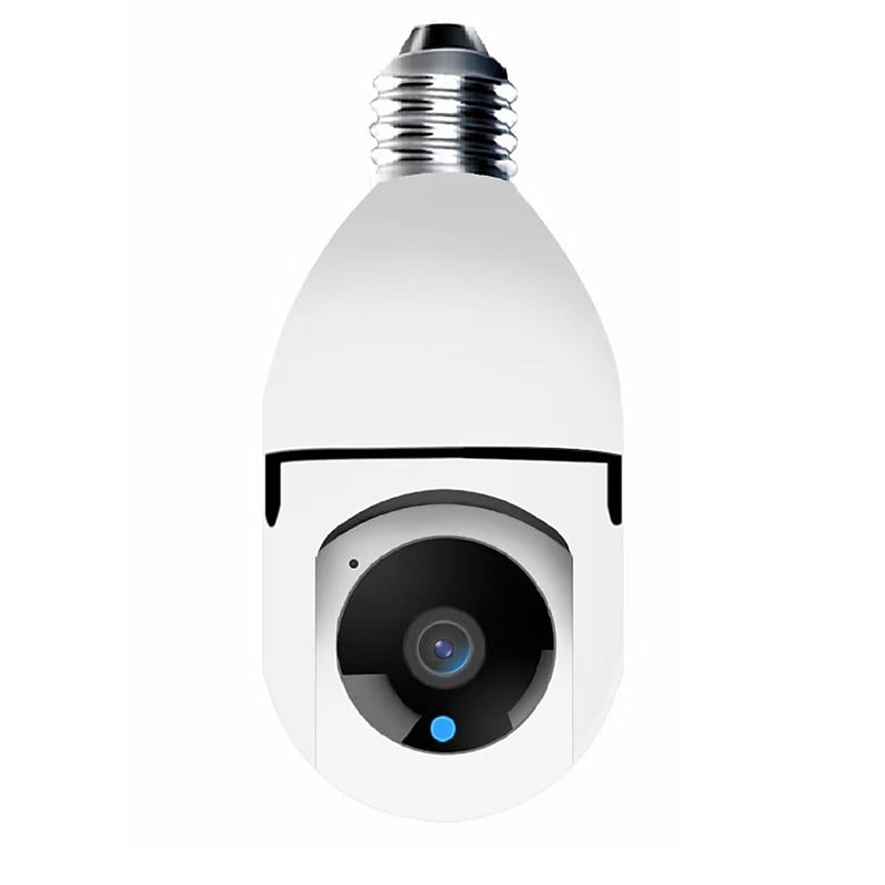 Caméra IP 1080P (1920×1080) Ampoule Wi-Fi Détection de présence Accès à Distance Coupure infrarouge Intérieur Soutien 128 GB de 2025 ? $44.99 –P10