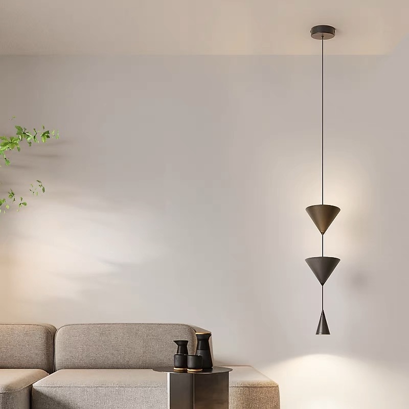 lampada a sospensione a led per isola della camera da letto, illuminazione a sospensione regolabile per isola della cucina, lampadario a led in oro nero per sala da pranzo, camera da letto, mini del 2025 a $299.99 –P3